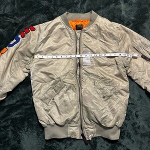 Alpha Industries Silver Bomber Jacket